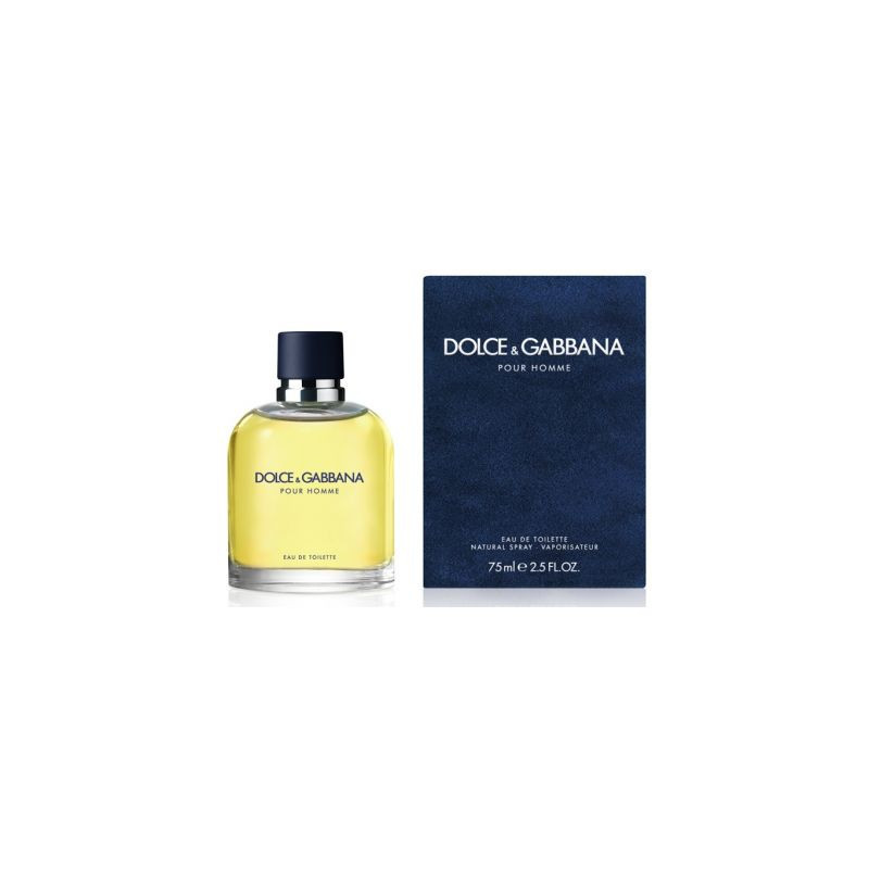 DOLCE E GABBANA POR HOMME EDT 75ML